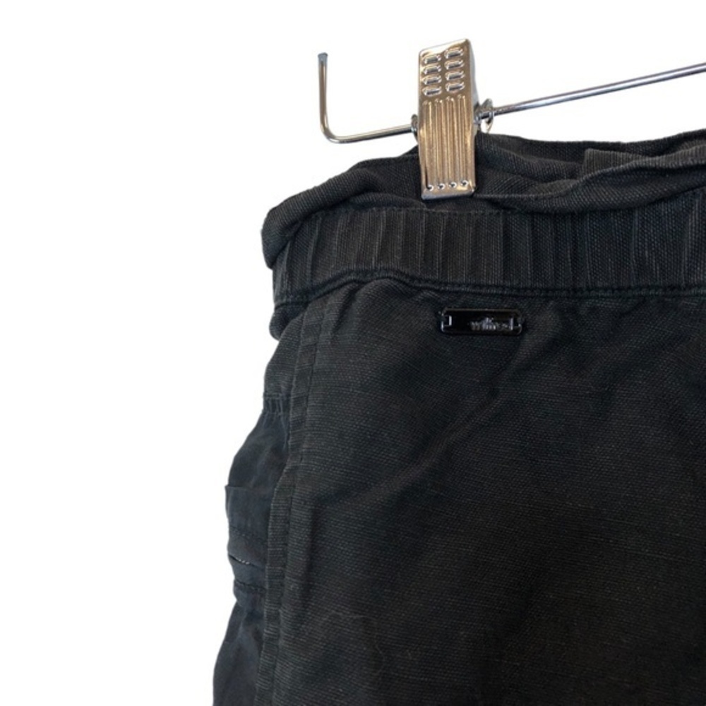 Wilfred With Linen Aritzia Zip Shorts Black - Picture 4 of 7